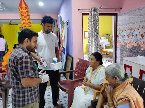 proflo-U organised Health Camps